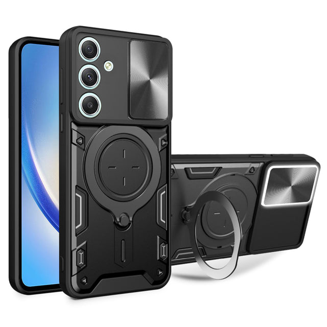 Husa de protectie Techsuit CamGuard Pro compatibil cu Samsung Galaxy A34 5G, Negru