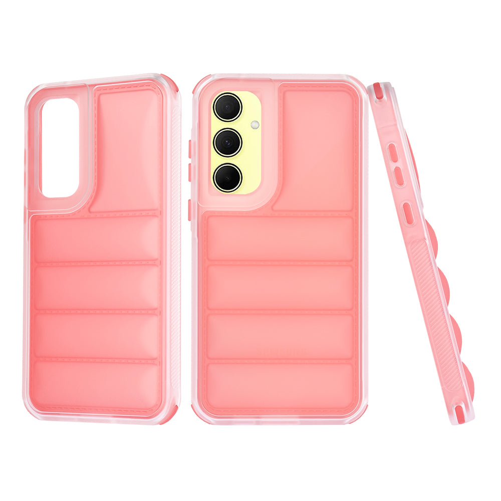 Husa de protectie Techsuit Wave Shield compatibil cu Samsung Galaxy A35 5G, Rosu