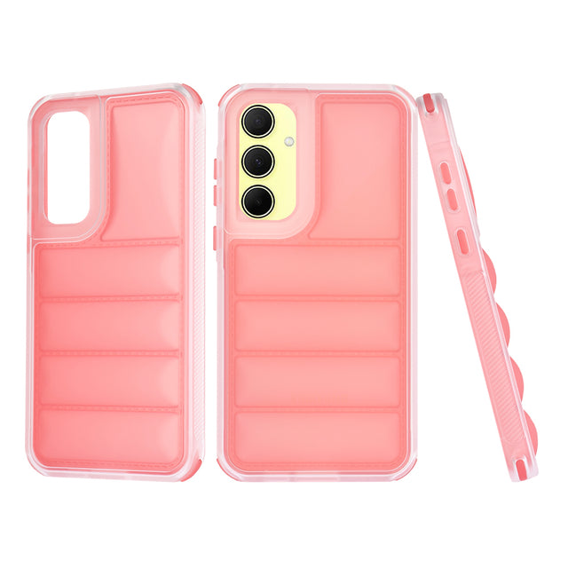 Husa de protectie Techsuit Wave Shield compatibil cu Samsung Galaxy A35 5G, Rosu