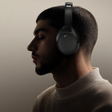 Casti Acefast Wireless Headset (H6), Type-C, Bluetooth 5.3, Active Noise Reduction, IPX4, 500mAh, Hi-Fi Sound, Negru