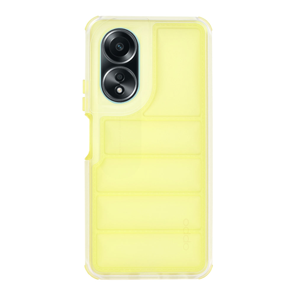 Husa de protectie Techsuit Wave Shield compatibil cu Oppo A58 4G, Galben