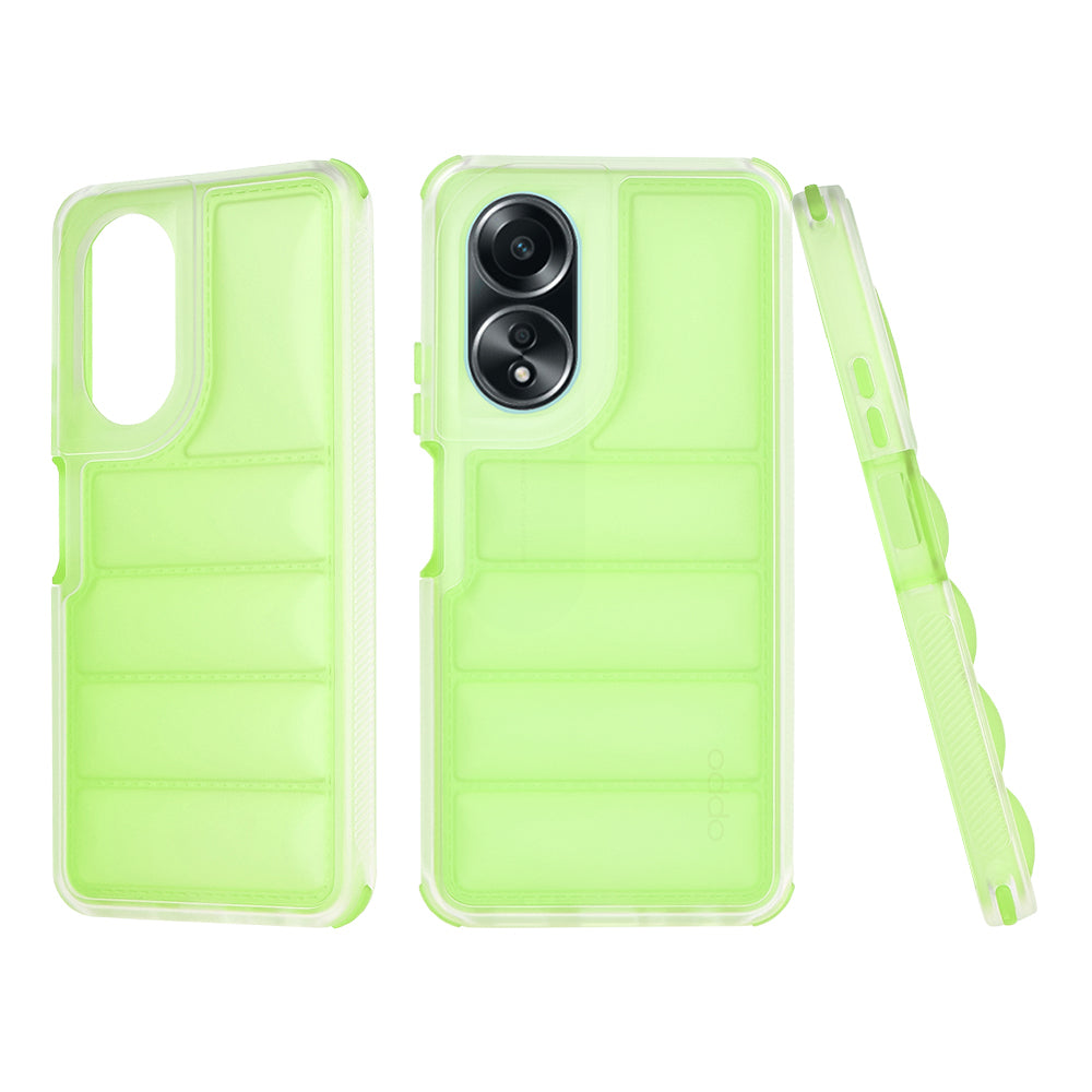 Husa de protectie Techsuit Wave Shield compatibil cu Oppo A58 4G, Verde