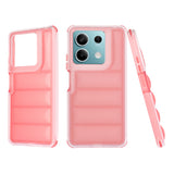 Husa de protectie Techsuit Wave Shield compatibil cu Xiaomi Redmi Note 13 5G, Rosu