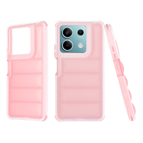 Husa de protectie Techsuit Wave Shield compatibil cu Xiaomi Redmi Note 13 5G, Roz