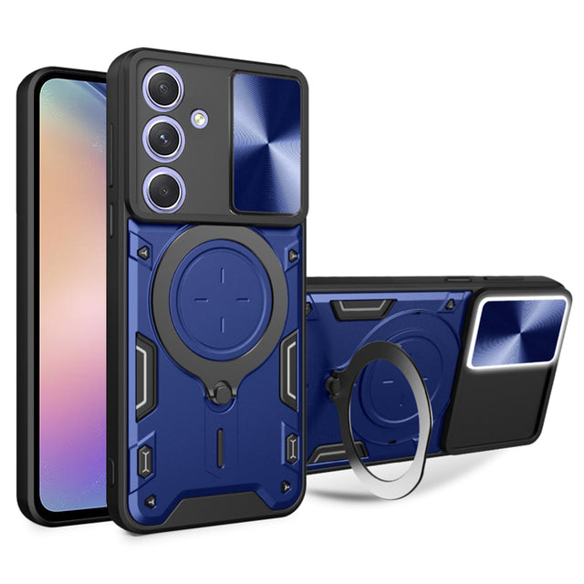 Husa de protectie Techsuit CamGuard Pro compatibil cu Samsung Galaxy A54, Albastru