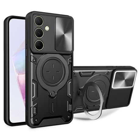 Husa de protectie Techsuit CamGuard Pro compatibil cu Samsung Galaxy A35 5G, Negru