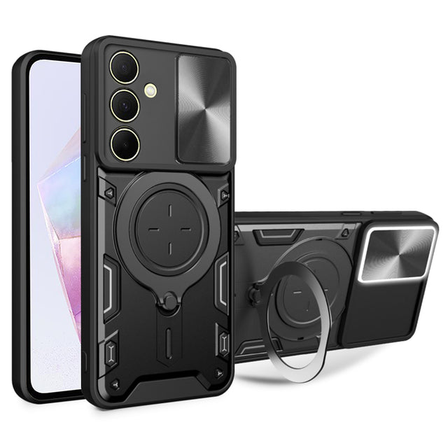 Husa de protectie Techsuit CamGuard Pro compatibil cu Samsung Galaxy A35 5G, Negru