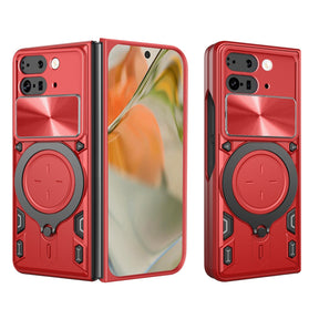 Husa de protectie Techsuit CamGuard Pro compatibil cu Google Pixel 9 Pro Fold, Rosu
