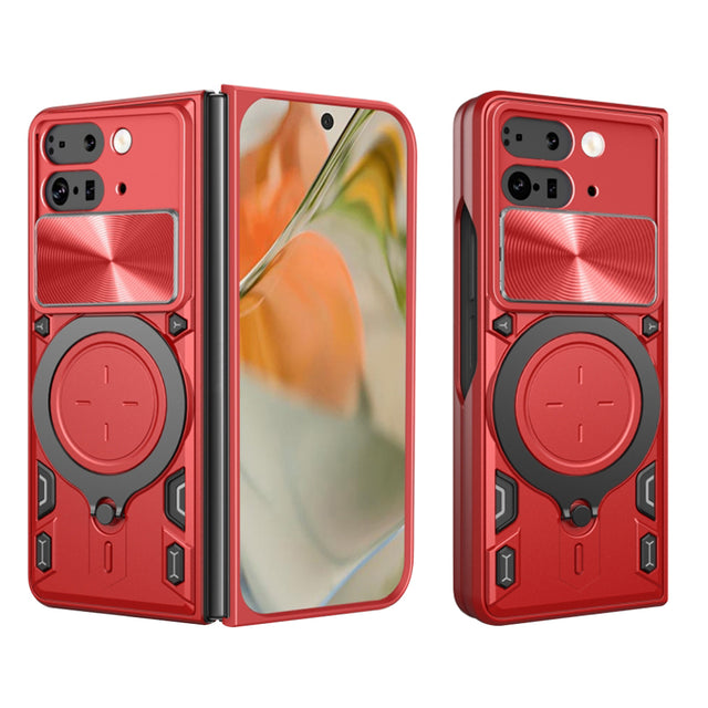 Husa de protectie Techsuit CamGuard Pro compatibil cu Google Pixel 9 Pro Fold, Rosu
