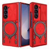 Husa de protectie Techsuit CamGuard Pro compatibil cu Samsung Galaxy Z Fold6, Rosu