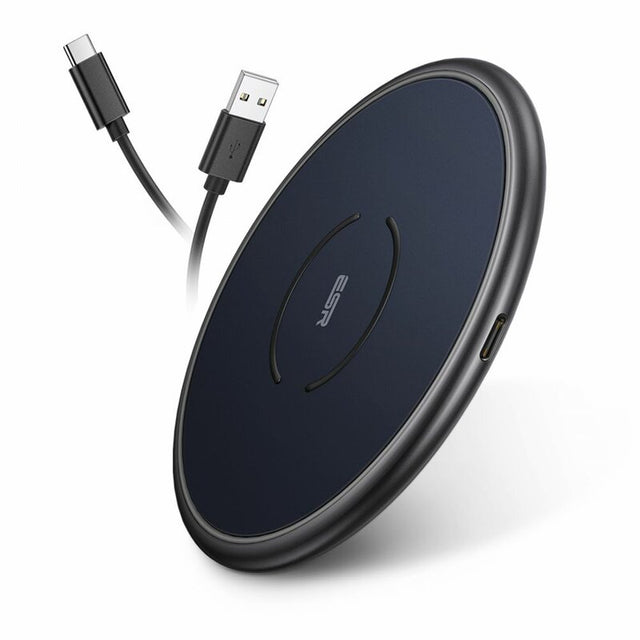 Incarcator ESR Wireless HaloLock, MagSafe Compatible with Cable Type-C, 10W, 1m, Albastru Inchis
