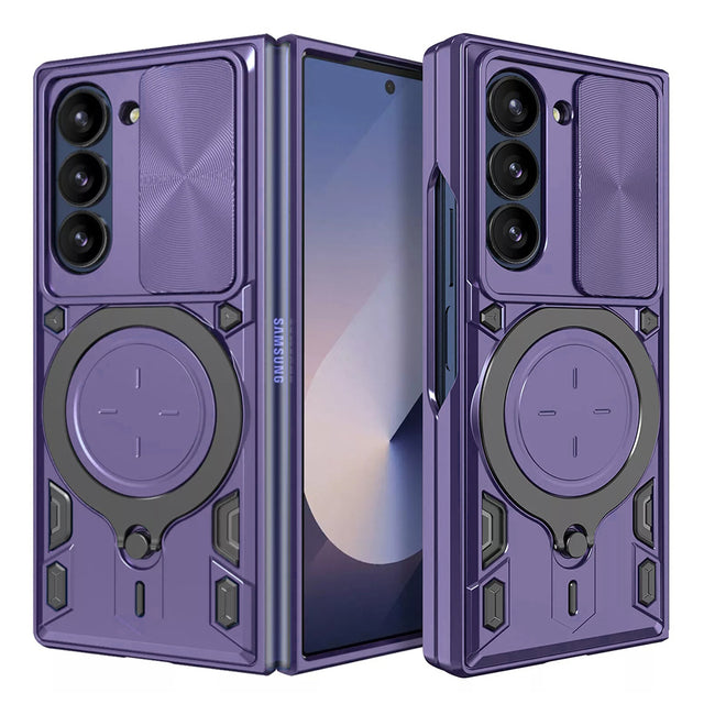 Husa de protectie Techsuit CamGuard Pro compatibil cu Samsung Galaxy Z Fold6, Mov