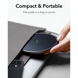 Incarcator ESR Wireless HaloLock, MagSafe Compatible with Cable Type-C, 10W, 1m, Albastru Inchis