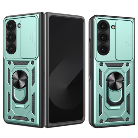 Husa de protectie Techsuit CamShield Series compatibil cu Samsung Galaxy Z Fold6, Verde
