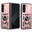 Husa de protectie Techsuit CamShield Series compatibil cu Samsung Galaxy Z Fold6, Roz Auriu
