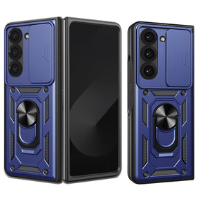 Husa de protectie Techsuit CamShield Series compatibil cu Samsung Galaxy Z Fold6, Albastru