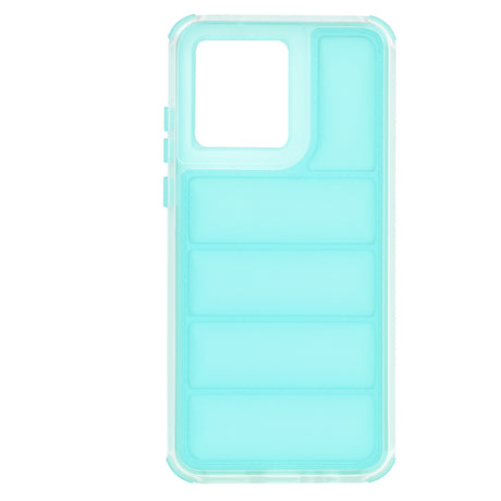 Husa de protectie Techsuit Wave Shield compatibil cu Motorola Moto G84, Turcoaz
