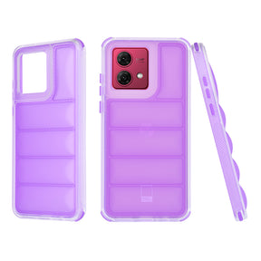 Husa de protectie Techsuit Wave Shield compatibil cu Motorola Moto G84, Violet