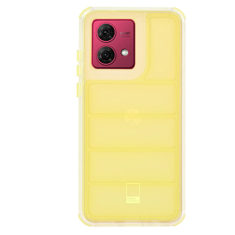 Husa de protectie Techsuit Wave Shield compatibil cu Motorola Moto G84, Galben
