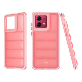 Husa de protectie Techsuit Wave Shield compatibil cu Motorola Moto G84, Rosu