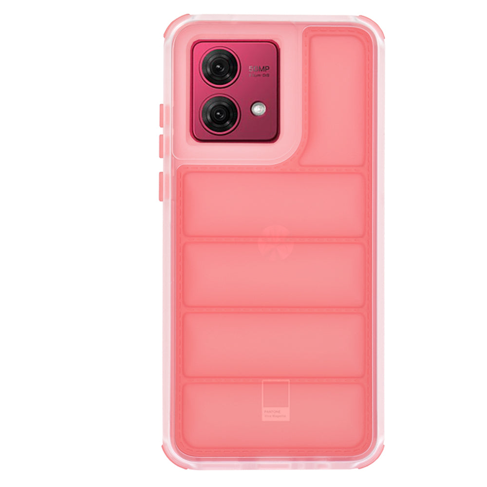 Husa de protectie Techsuit Wave Shield compatibil cu Motorola Moto G84, Rosu