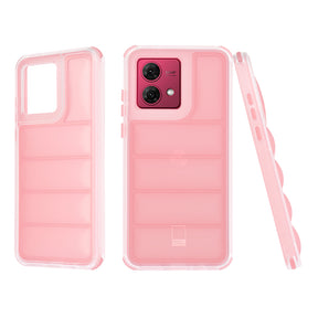 Husa de protectie Techsuit Wave Shield compatibil cu Motorola Moto G84, Roz