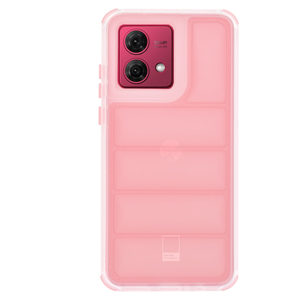 Husa de protectie Techsuit Wave Shield compatibil cu Motorola Moto G84, Roz