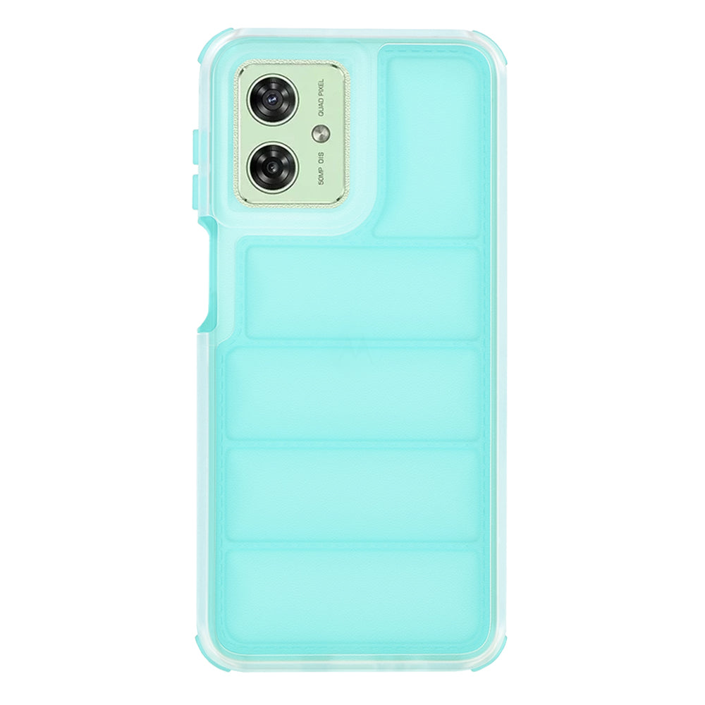 Husa de protectie Techsuit Wave Shield compatibil cu Motorola Moto G54, Turcoaz