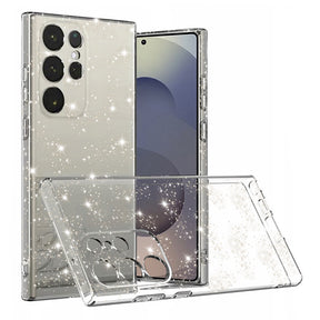 Husa de protectie Techsuit SparkleSkin Series compatibil cu Samsung Galaxy S25 Ultra, Transparent