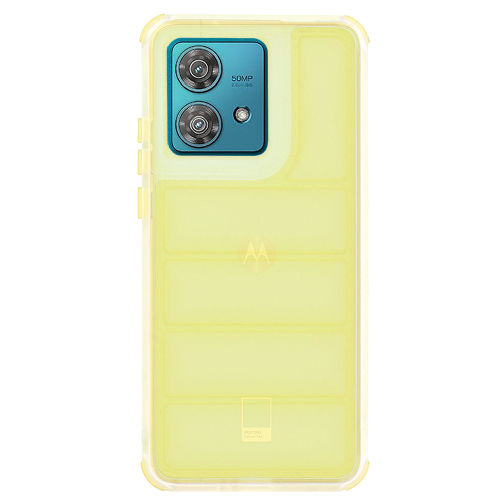 Husa de protectie Techsuit Wave Shield compatibil cu Motorola Edge 40 Neo, Galben