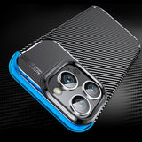 Husa de protectie Techsuit CarbonFiber compatibil cu OnePlus 13R, Negru