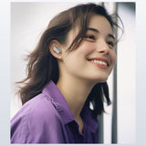 Casti Acefast Acefit Neo (FA003), USB-C, IPX4, Bluetooth 5.3, Call Noise Reduction, Bass Effect, 550mAh, Alb