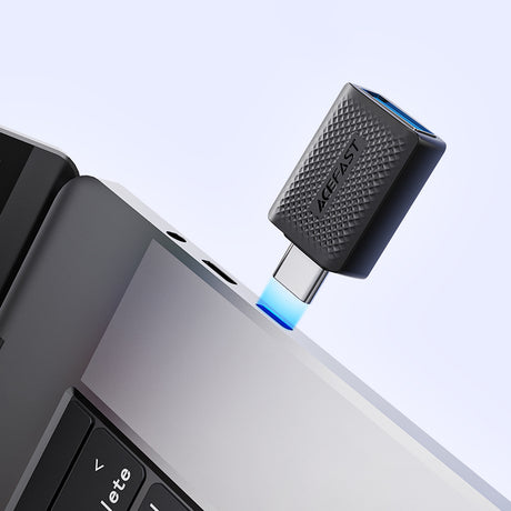 Adaptor Acefast Adapter (J1), Type-C to USB 3.0, 5Gbps, Fast Charging, Data Transmission, Negru