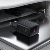 Incarcator Acefast (A82), Type-C, GaN Technology, PD20W, Supports Fast Charging, Negru