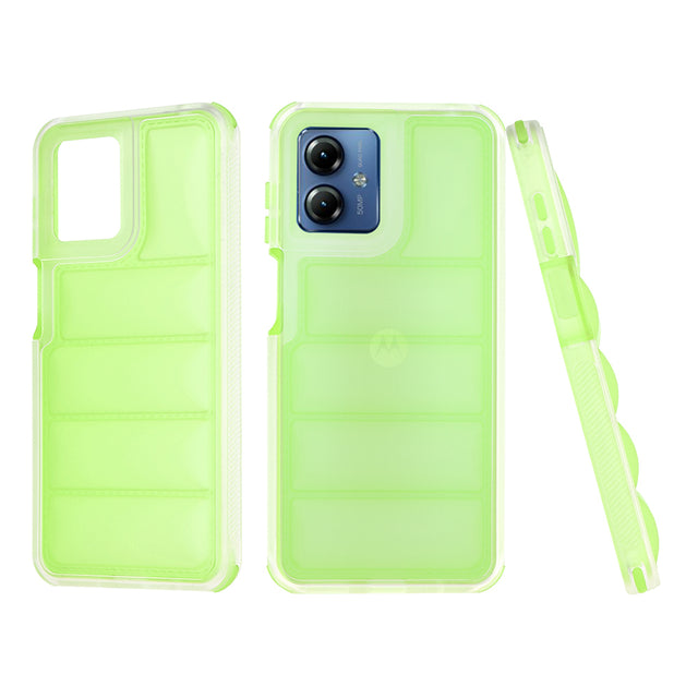Husa de protectie Techsuit Wave Shield compatibil cu Motorola Moto G14, Verde