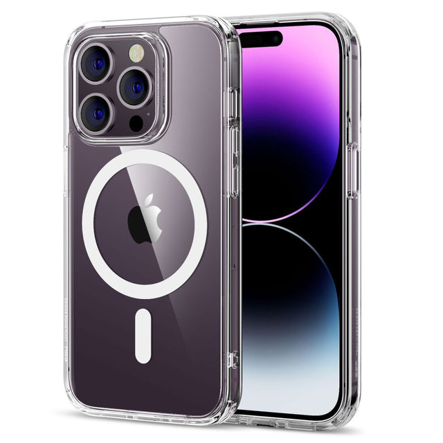 Husa de protectie ESR Classic Hybrid HaloLock compatibil cu iPhone 14 Pro, Transparent