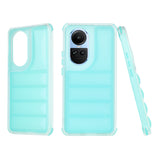 Husa de protectie Techsuit Wave Shield compatibil cu Oppo Reno10 / Reno10 Pro, Turcoaz