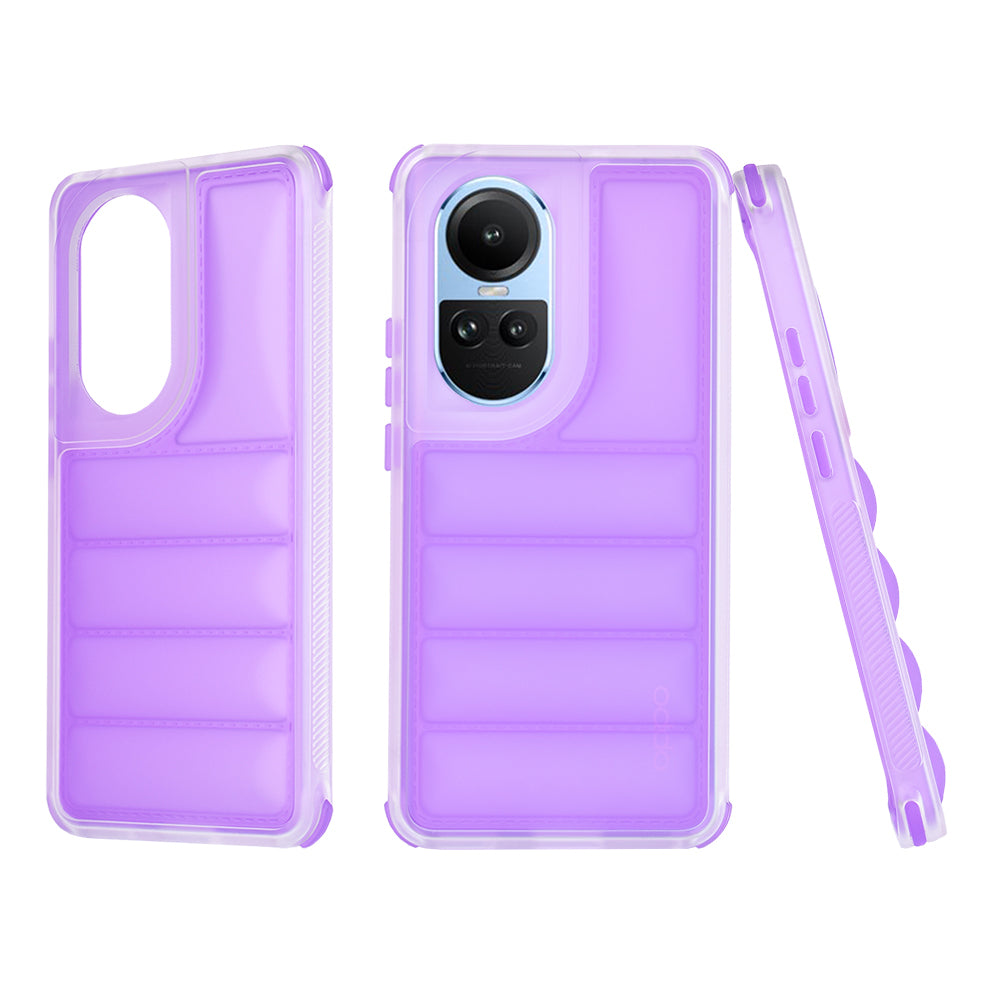 Husa de protectie Techsuit Wave Shield compatibil cu Oppo Reno10 / Reno10 Pro, Violet