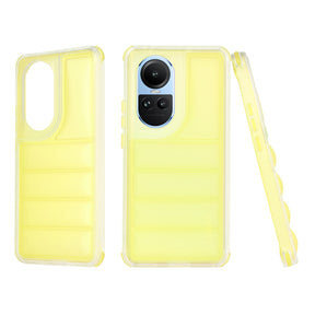 Husa de protectie Techsuit Wave Shield compatibil cu Oppo Reno10 / Reno10 Pro, Galben