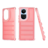 Husa de protectie Techsuit Wave Shield compatibil cu Oppo Reno10 / Reno10 Pro, Rosu