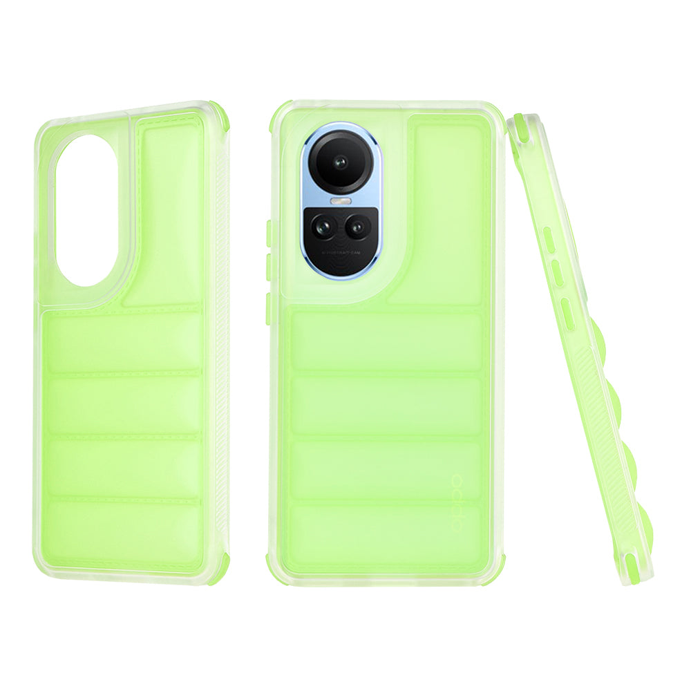Husa de protectie Techsuit Wave Shield compatibil cu Oppo Reno10 / Reno10 Pro, Verde