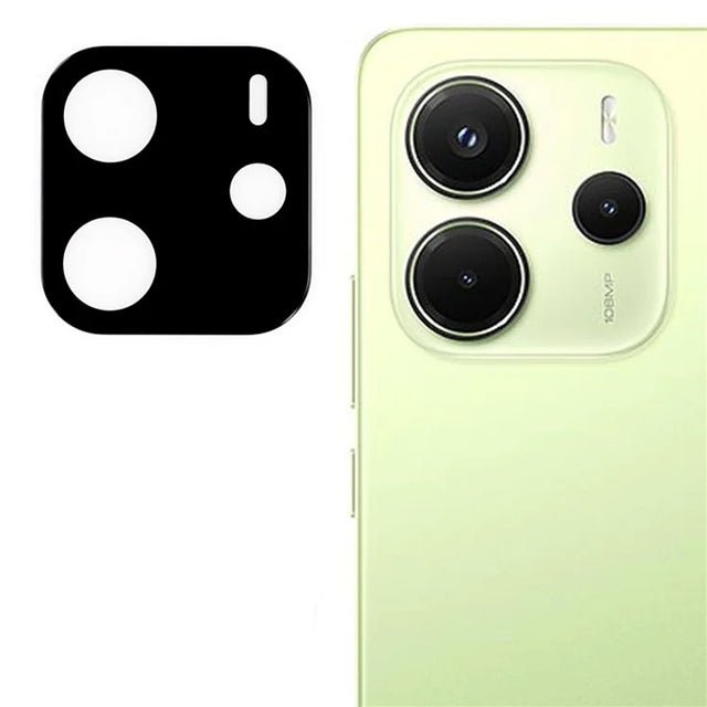 Folie de protectie Techsuit Full Camera Glass compatibil cu Xiaomi Redmi Note 14 4G (Regional), Negru