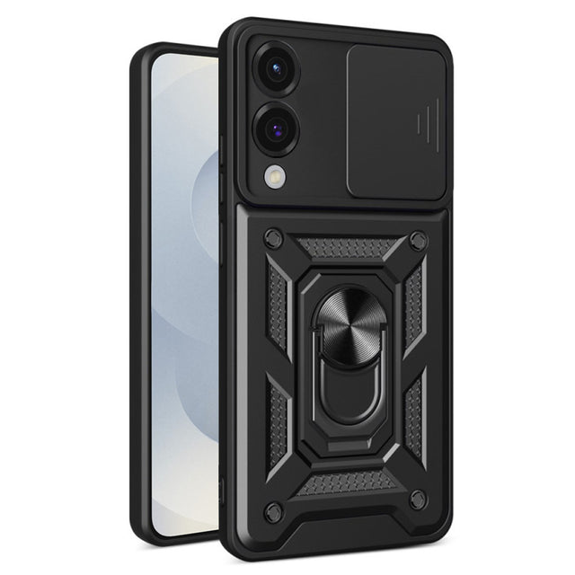 Husa de protectie Techsuit CamShield Series compatibil cu Samsung Galaxy S25 Edge, Negru