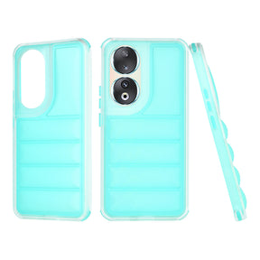 Husa de protectie Techsuit Wave Shield compatibil cu Honor 90, Turcoaz