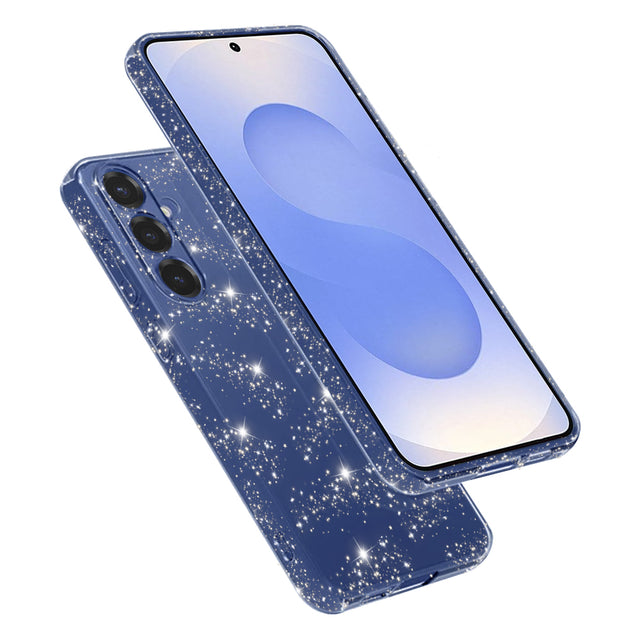Husa de protectie Techsuit SparkleSkin Series compatibil cu Samsung Galaxy S25, Transparent