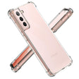 Husa de protectie Techsuit Shockproof Clear Silicone compatibil cu Samsung Galaxy S21 5G, Transparent
