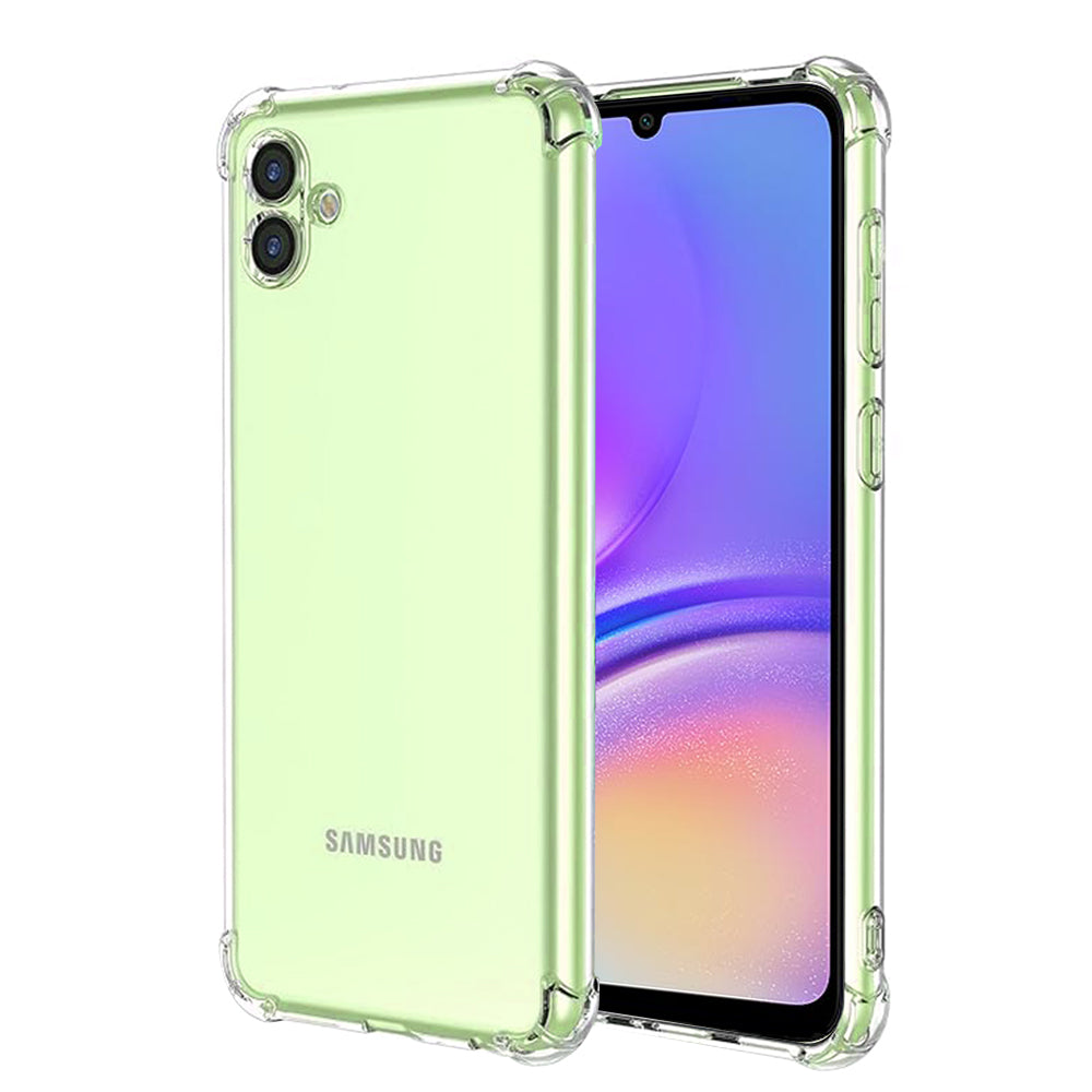 Husa de protectie Techsuit Shockproof Clear Silicone compatibil cu Samsung Galaxy A05, Transparent