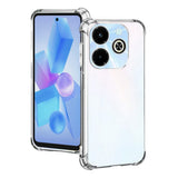 Husa de protectie Techsuit Shockproof Clear Silicone compatibil cu Infinix Hot 40i, Transparent