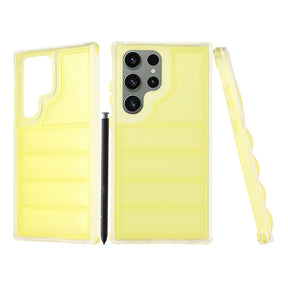 Husa de protectie Techsuit Wave Shield compatibil cu Samsung Galaxy S23 FE, Galben