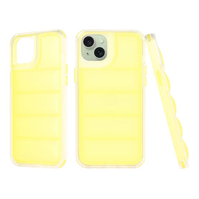 Husa de protectie Techsuit Wave Shield compatibil cu iPhone 15 Plus, Galben